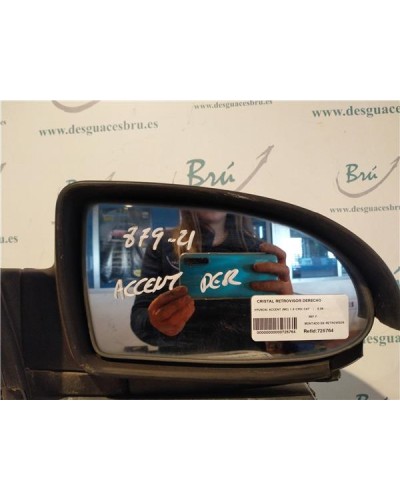 CRISTAL RETROVISOR DCHO