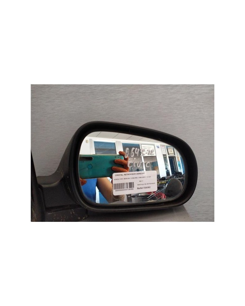 CRISTAL RETROVISOR DCHO