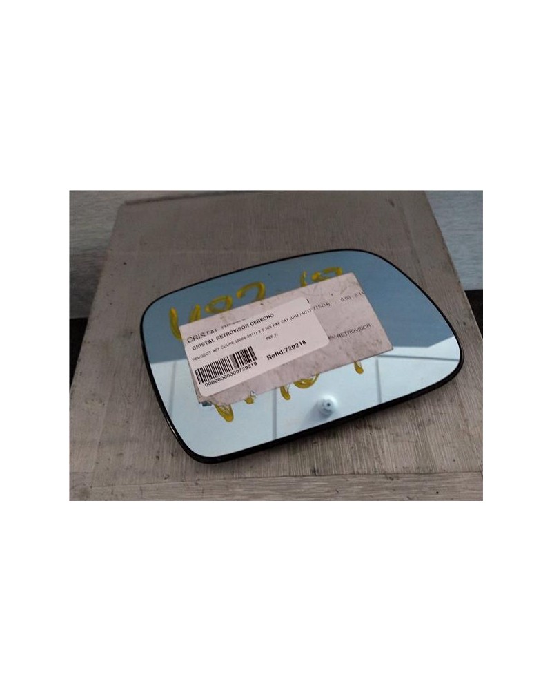 CRISTAL RETROVISOR DCHO