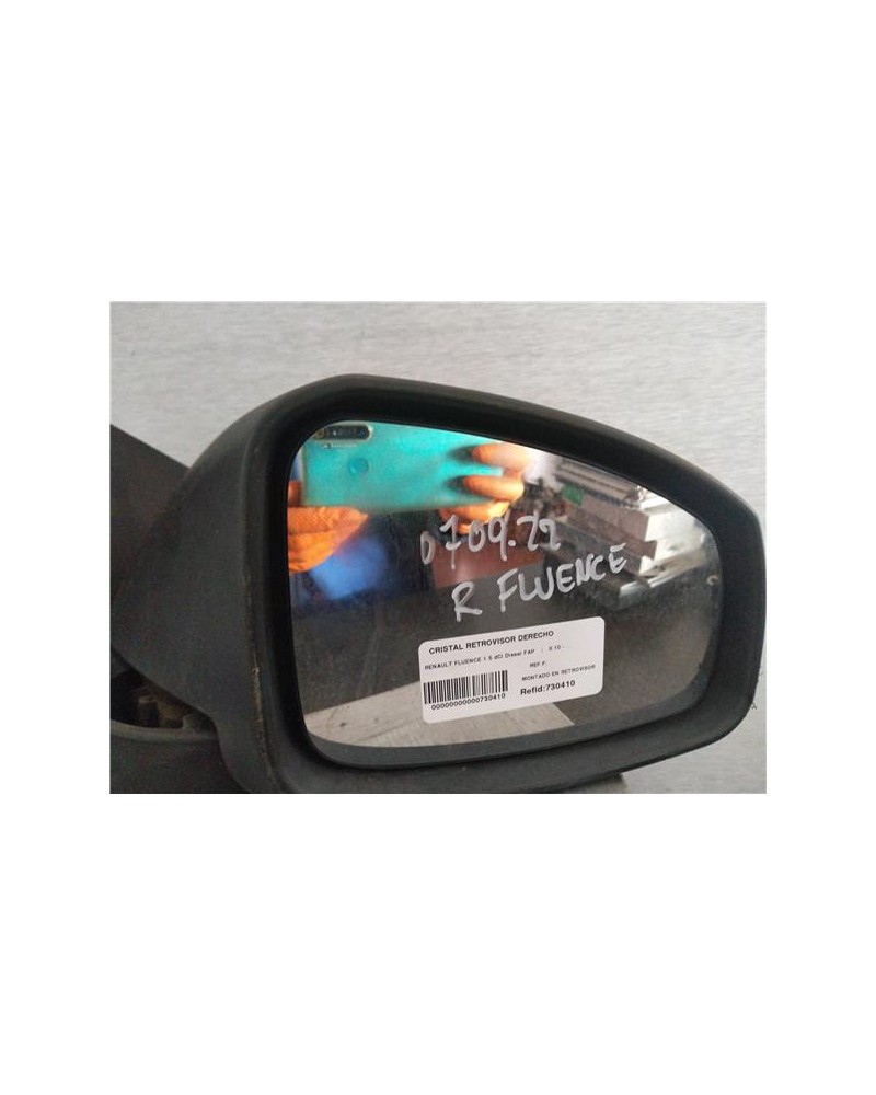 CRISTAL RETROVISOR DCHO