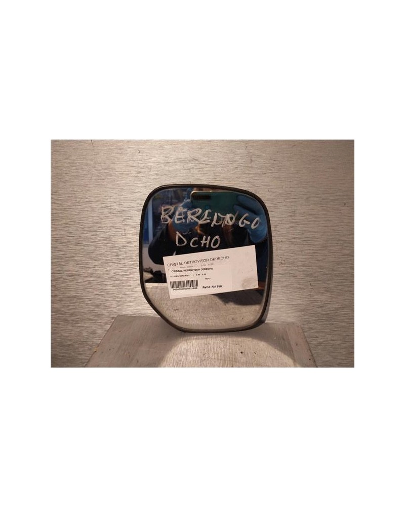 CRISTAL RETROVISOR DCHO