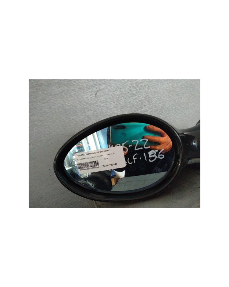 CRISTAL RETROVISOR IZDO