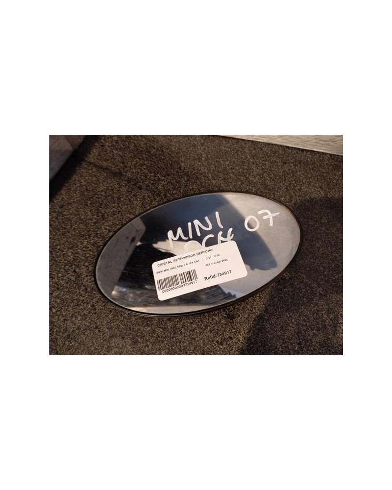 CRISTAL RETROVISOR DCHO