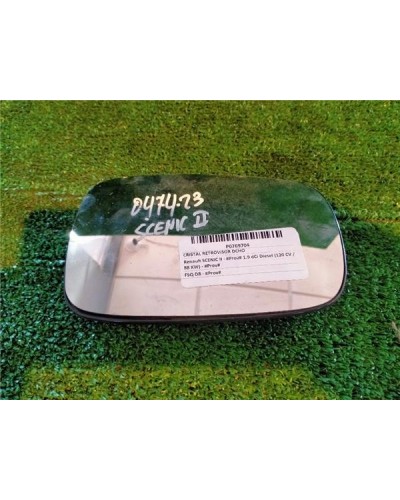 CRISTAL RETROVISOR DCHO